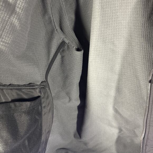 Carhartt Rain Defender Hooded Jacket, 0J3829-M, Black, XL Size - Picture 4 of 12